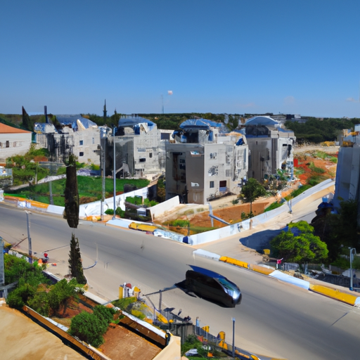 נוף ציורי של שכונת רמת חן